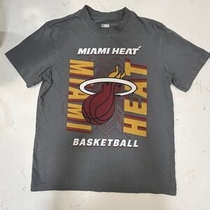 NBA Miami Heat Charcoal Graphic T-Shirt